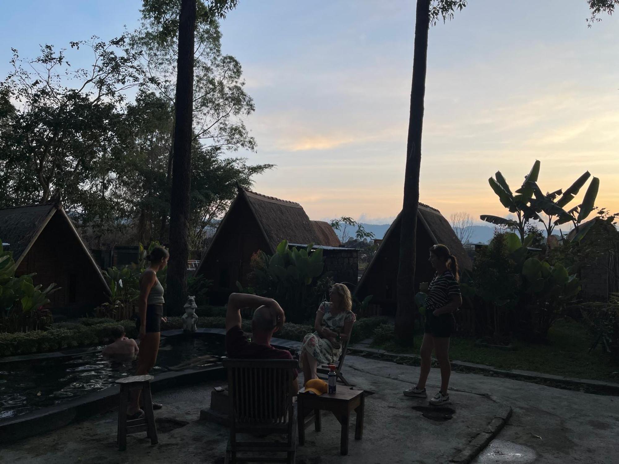 Ferienwohnung Triangle House And Private Hot Spring Kintamani Exterior foto