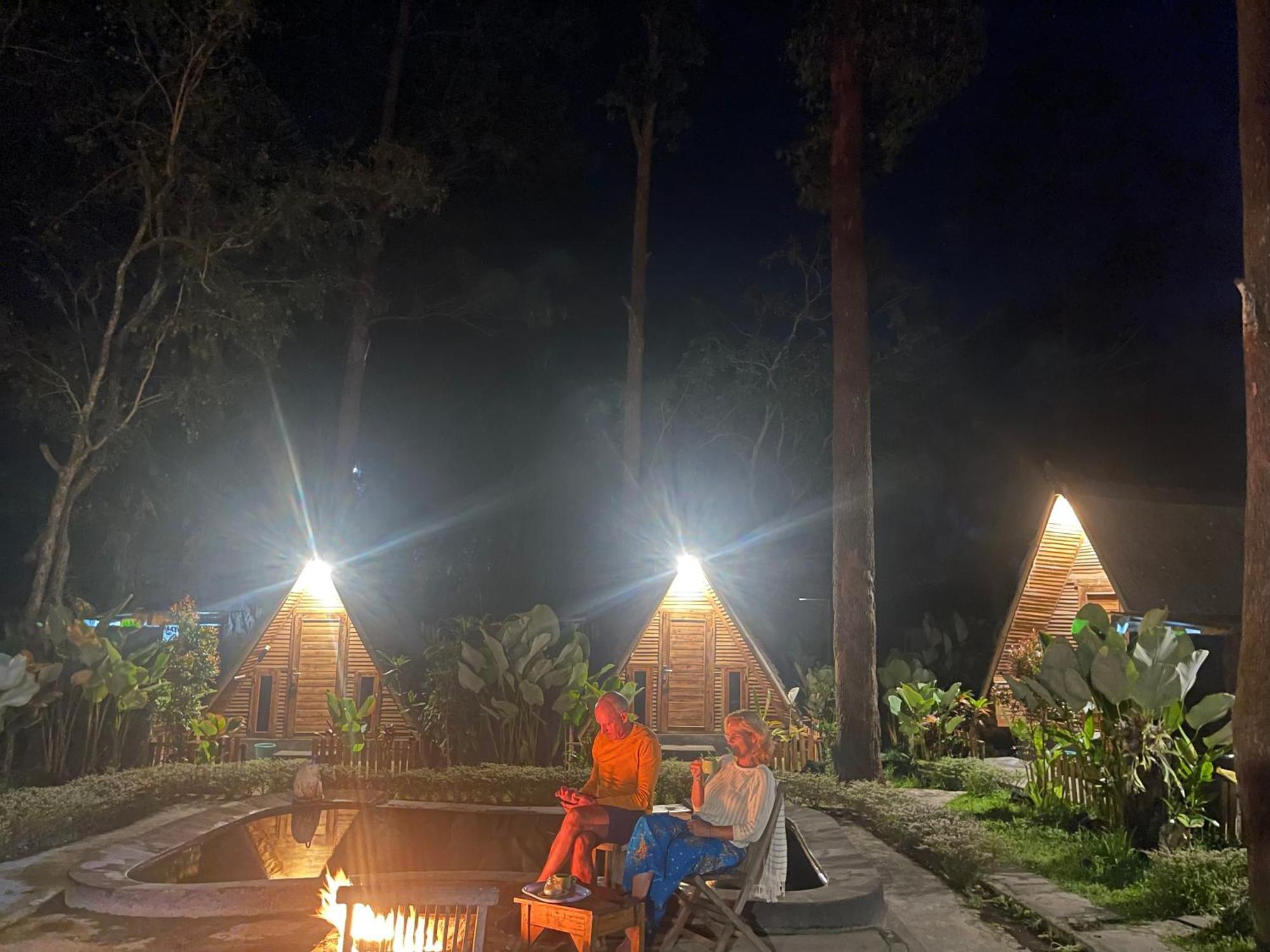 Ferienwohnung Triangle House And Private Hot Spring Kintamani Exterior foto