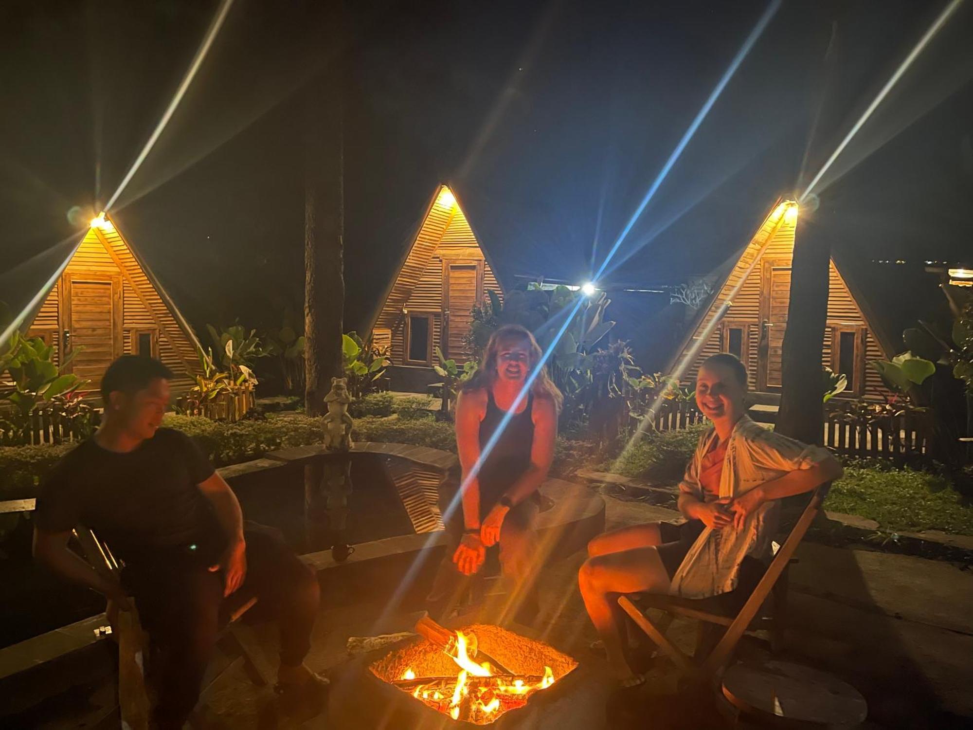 Ferienwohnung Triangle House And Private Hot Spring Kintamani Exterior foto