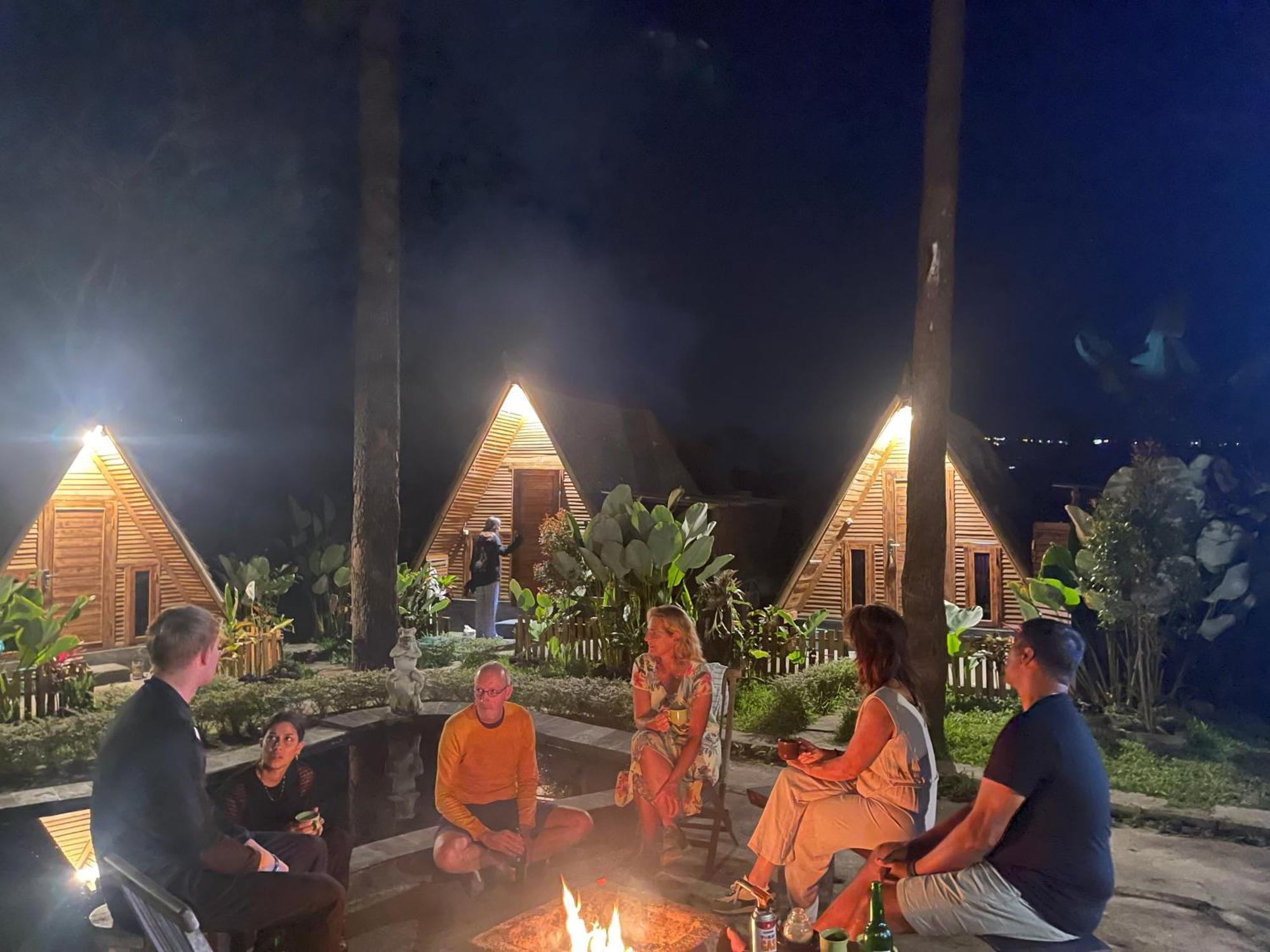 Ferienwohnung Triangle House And Private Hot Spring Kintamani Exterior foto