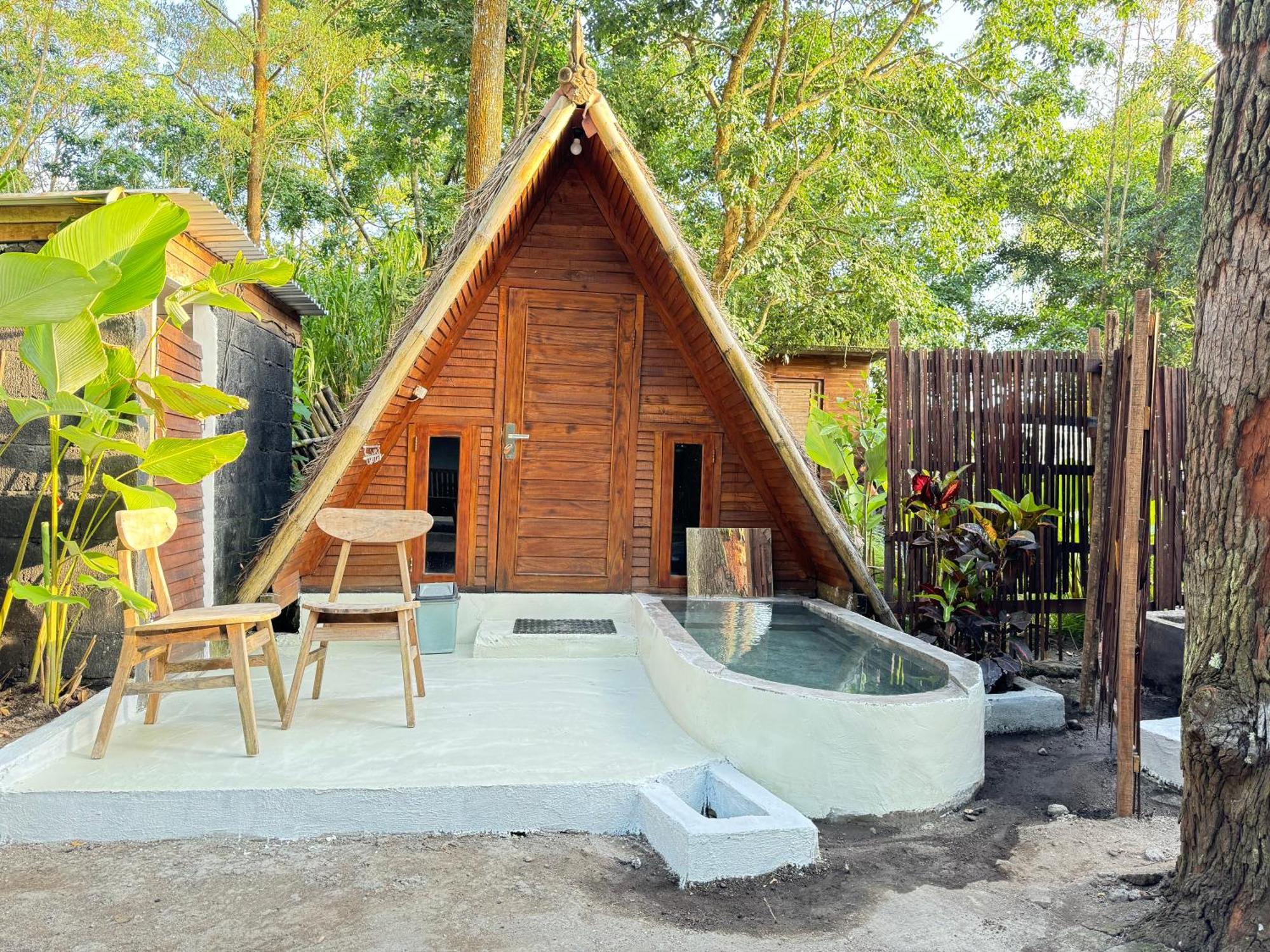 Ferienwohnung Triangle House And Private Hot Spring Kintamani Exterior foto