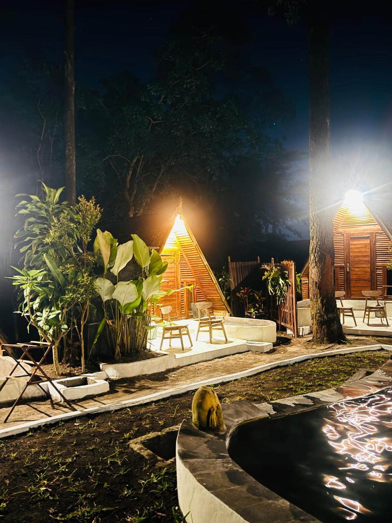 Ferienwohnung Triangle House And Private Hot Spring Kintamani Exterior foto