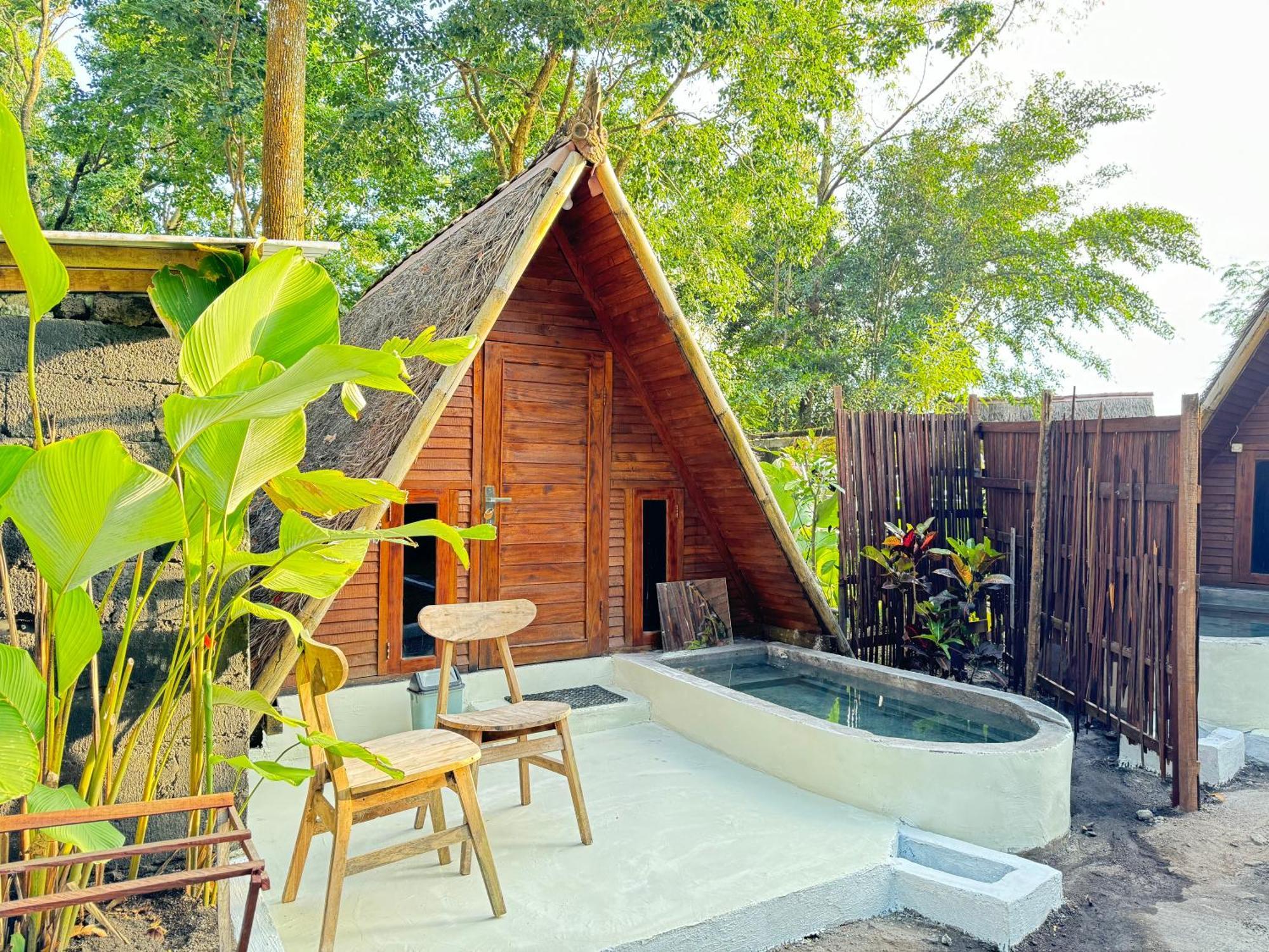 Ferienwohnung Triangle House And Private Hot Spring Kintamani Exterior foto