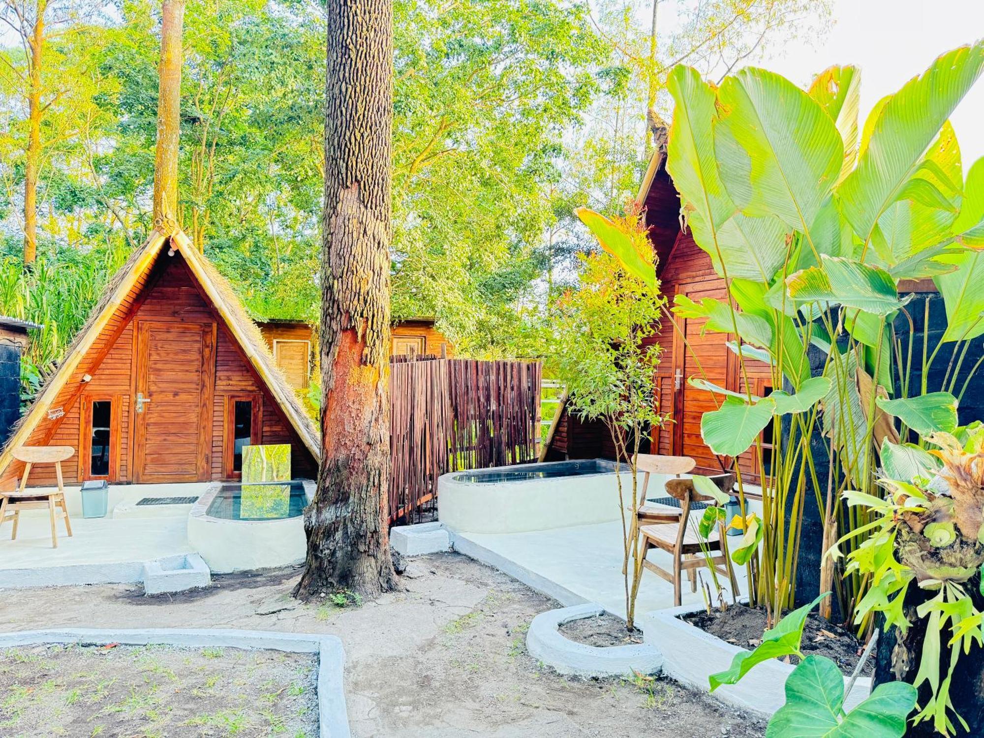 Ferienwohnung Triangle House And Private Hot Spring Kintamani Exterior foto