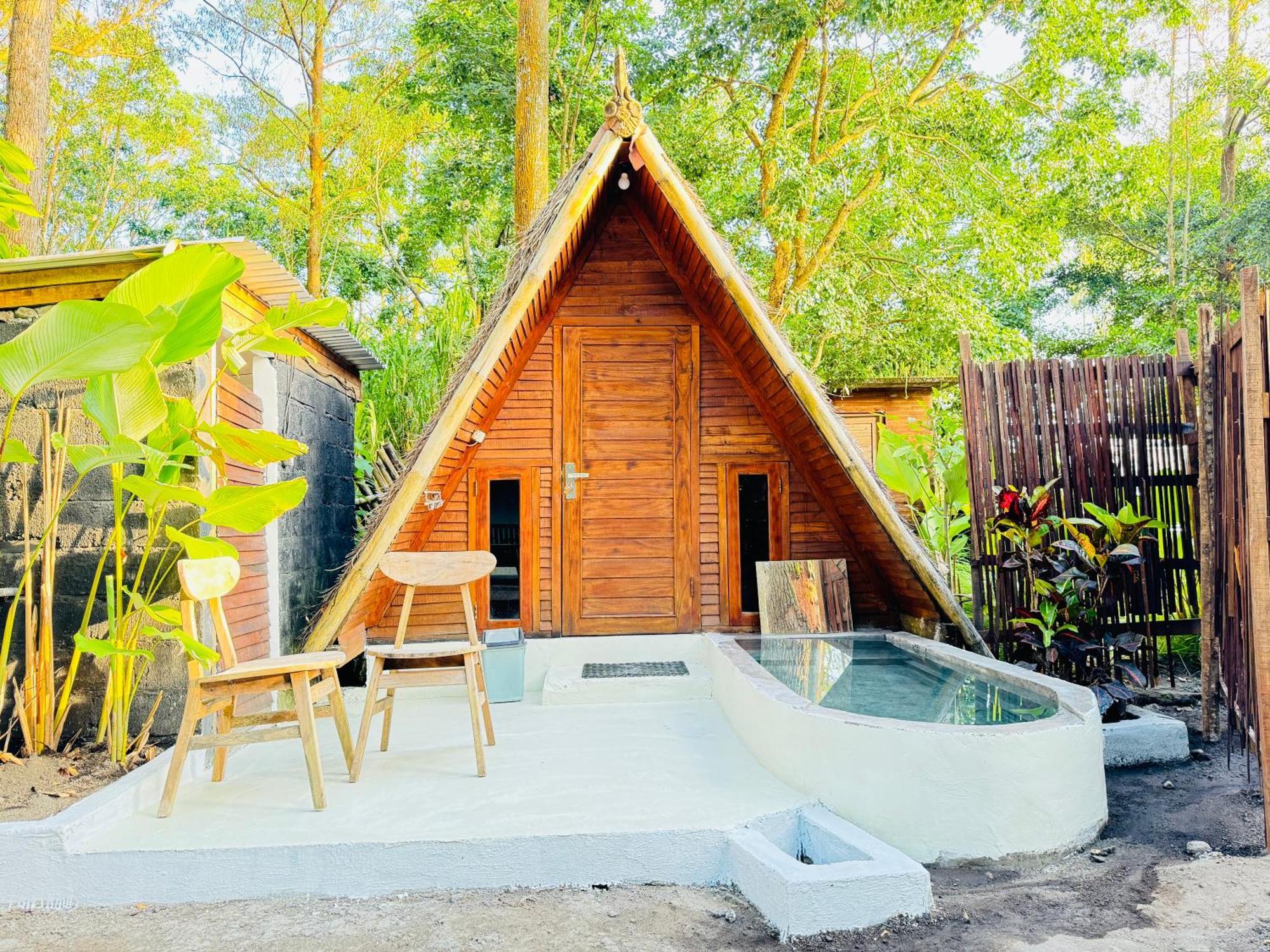 Ferienwohnung Triangle House And Private Hot Spring Kintamani Exterior foto